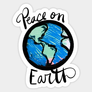 Peace on Earth Sticker